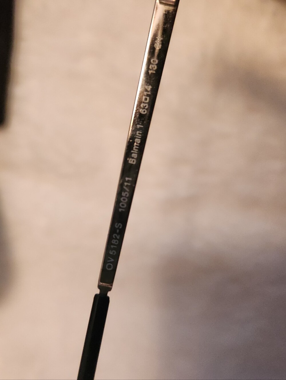 Balmain Black and Silver Sunglasses - Picture 6 of 9